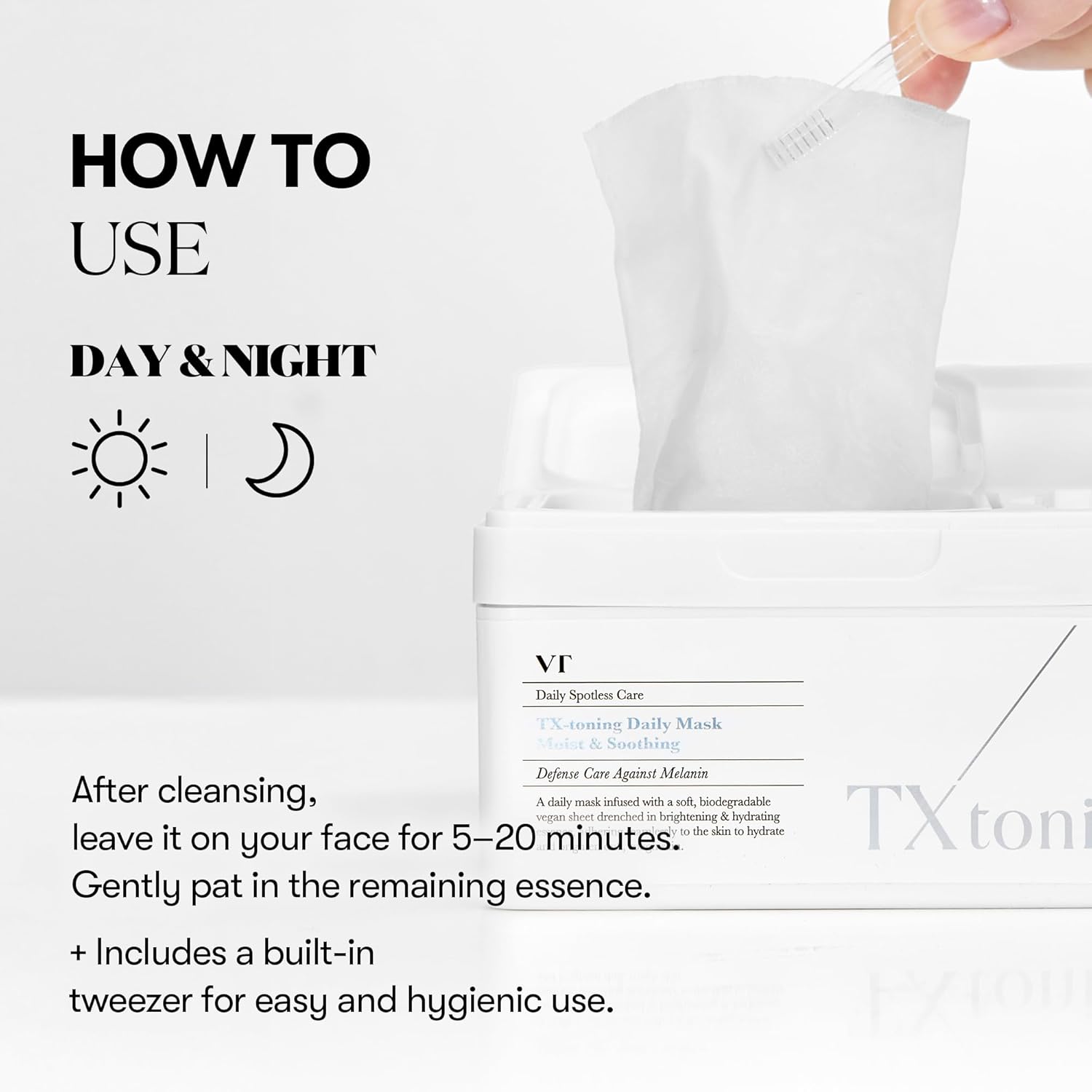 [ VT COSMETICS ] TX-Toning Daily Mask 30ea