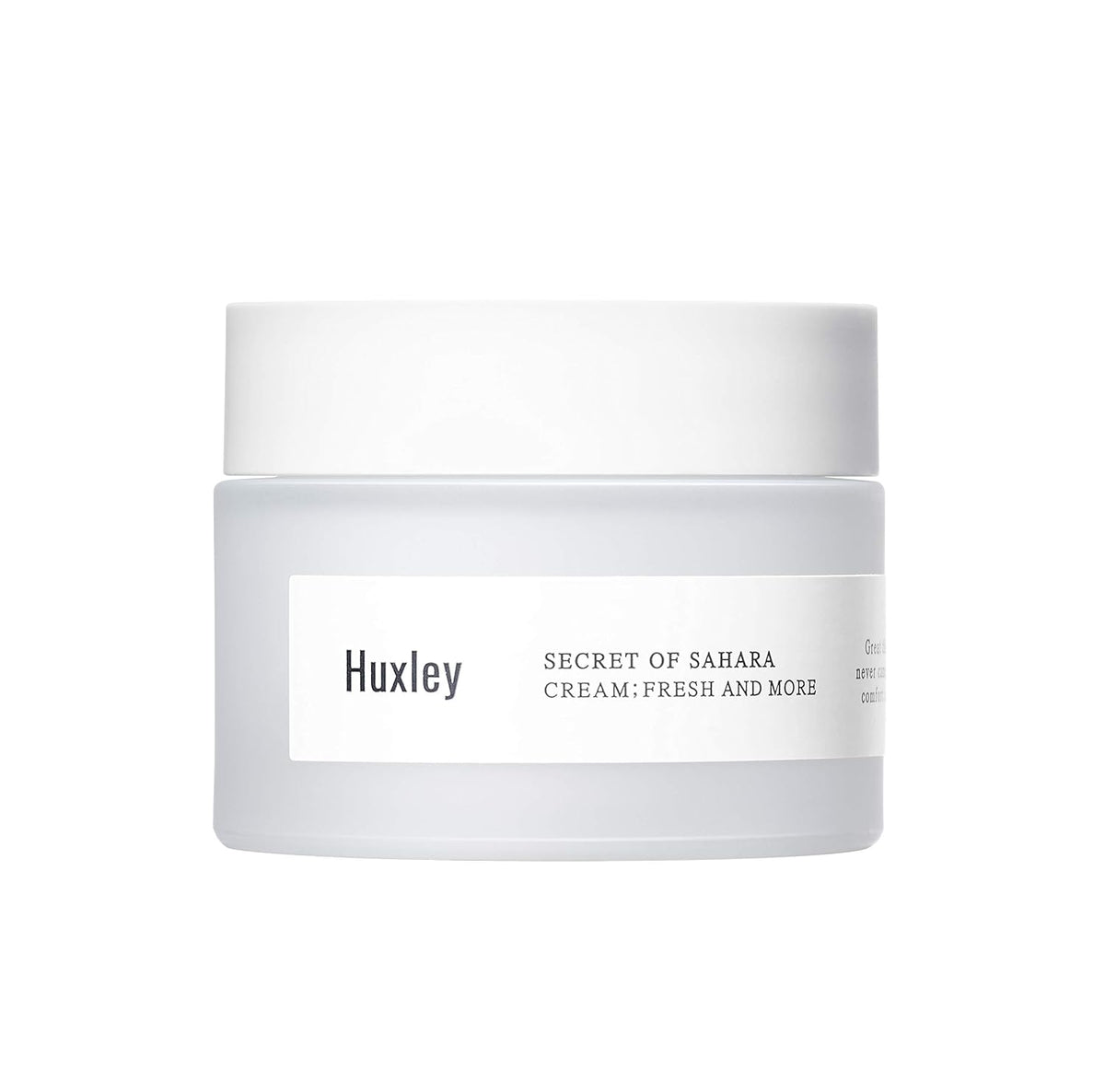 [ Huxley ] Secret of Sahara Cream Fresh and More 50ml