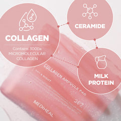 Mediheal Collagen Lifting Duo ( Ampoule Pad, Essential Mask 10 pcs )