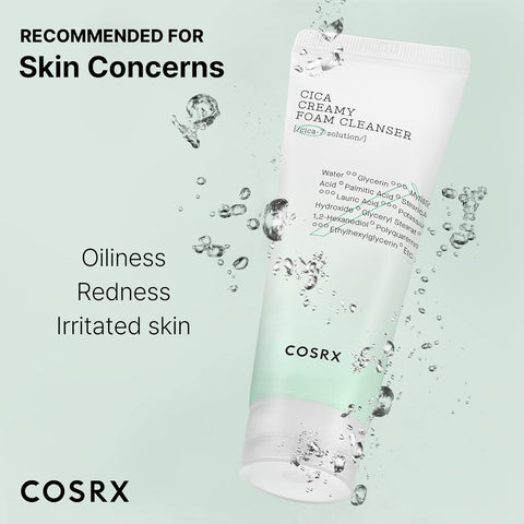 [ COSRX ] Pure Fit Cica Creamy Foam Cleanser 150ml/5.07 fl. oz.