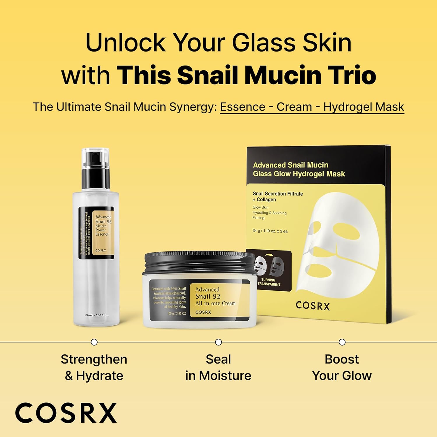 [ COSRX ] Advanced Snail 92 All in one cream 100ml - KosBeauty