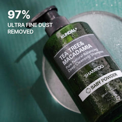[ KUNDAL ] TEA Tree Macadamia Deep Cleansing Shampoo 500ml / 16.90 fl.oz