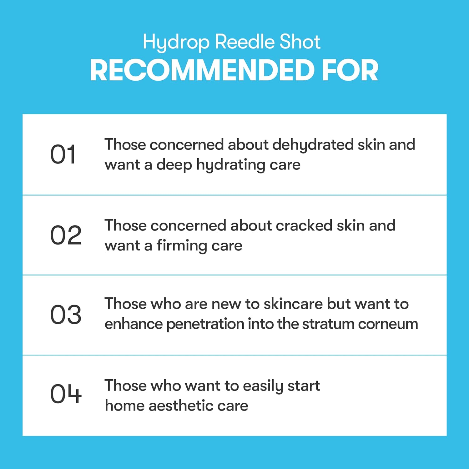 [ VT COSMETICS ] VT Hydrop Reedle shot 100hL 1.69 fl.oz / 50ml
