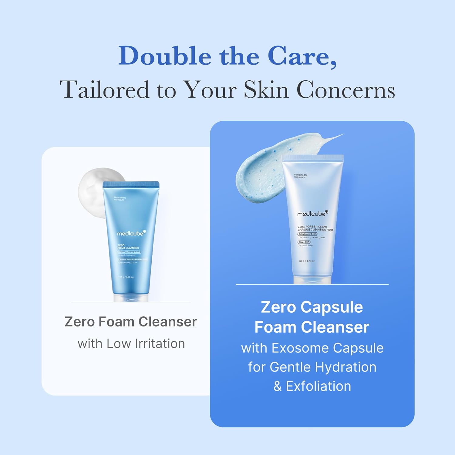 [ MEDICUBE ] ZERO PORE SA CLEAR CAPSULE CLEANSING FOAM 120g / 4.23 oz