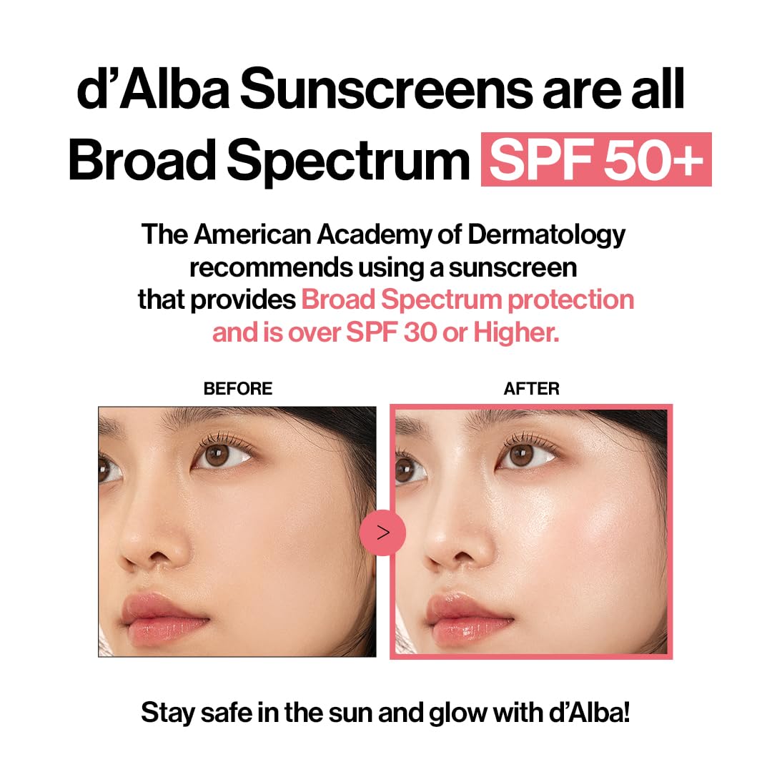 [ d'alba ] UV Essence Waterfull+ Tone Up Pink Correcting Sun Screen 50ml / 1.69fl.oz.