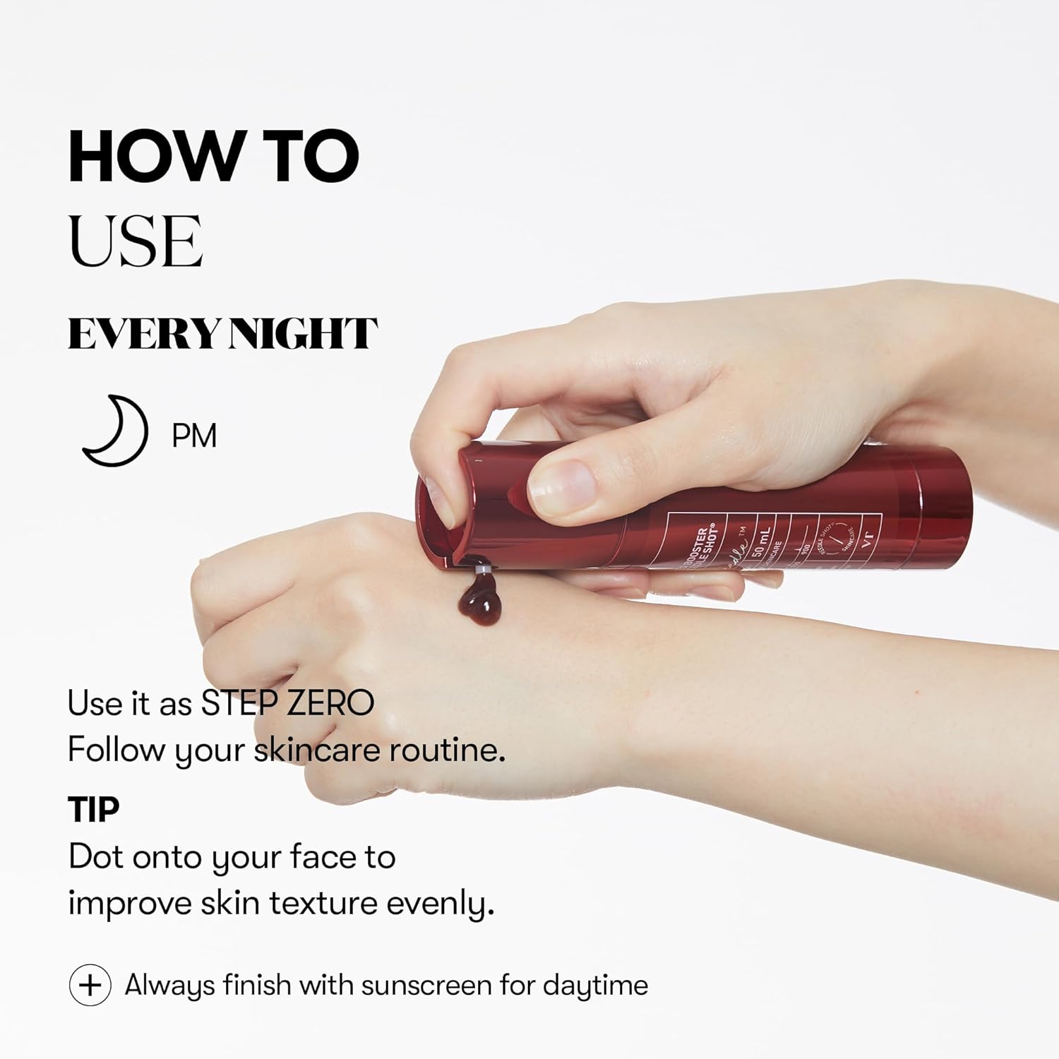 [ VT COSMETICS ] Red Booster Reedle shot 100 1.69 fl.oz / 50ml