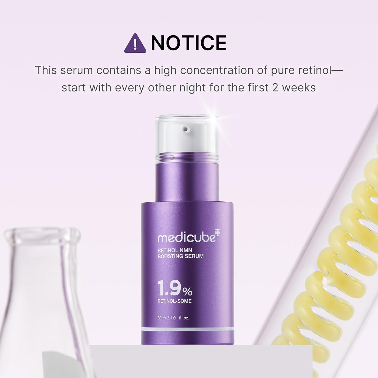 [ MEDICUBE ] Retinol NMN Boosting Serum  30ml / 1.01 fl.oz. - KosBeauty