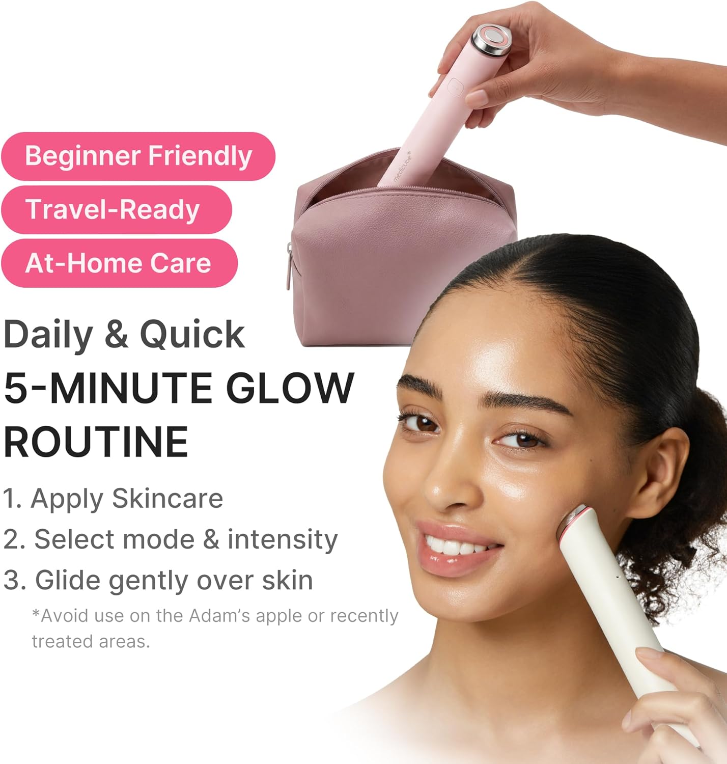 [ Medicube ] Age-R Booster Pro Mini Plus Pink - KosBeauty