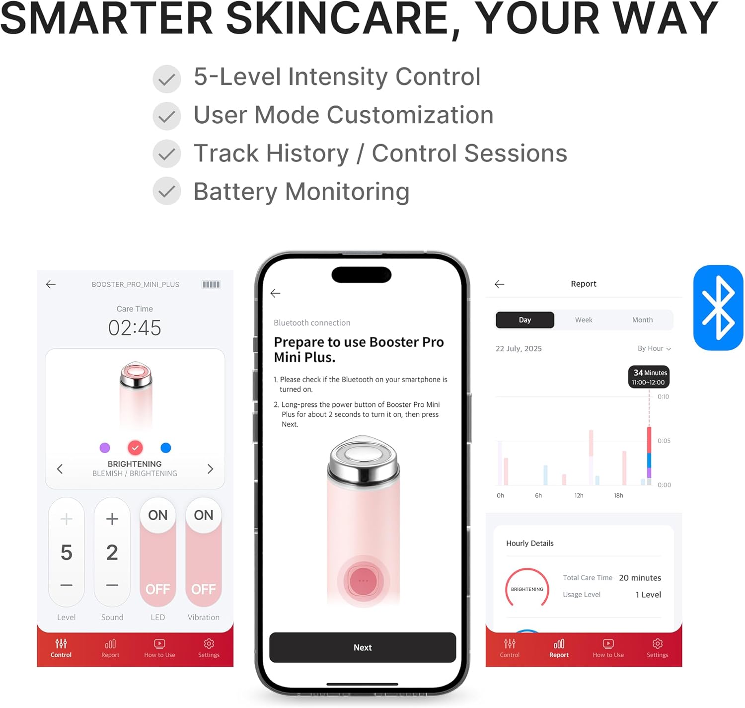 [ Medicube ] Age-R Booster Pro Mini Plus Pink - KosBeauty
