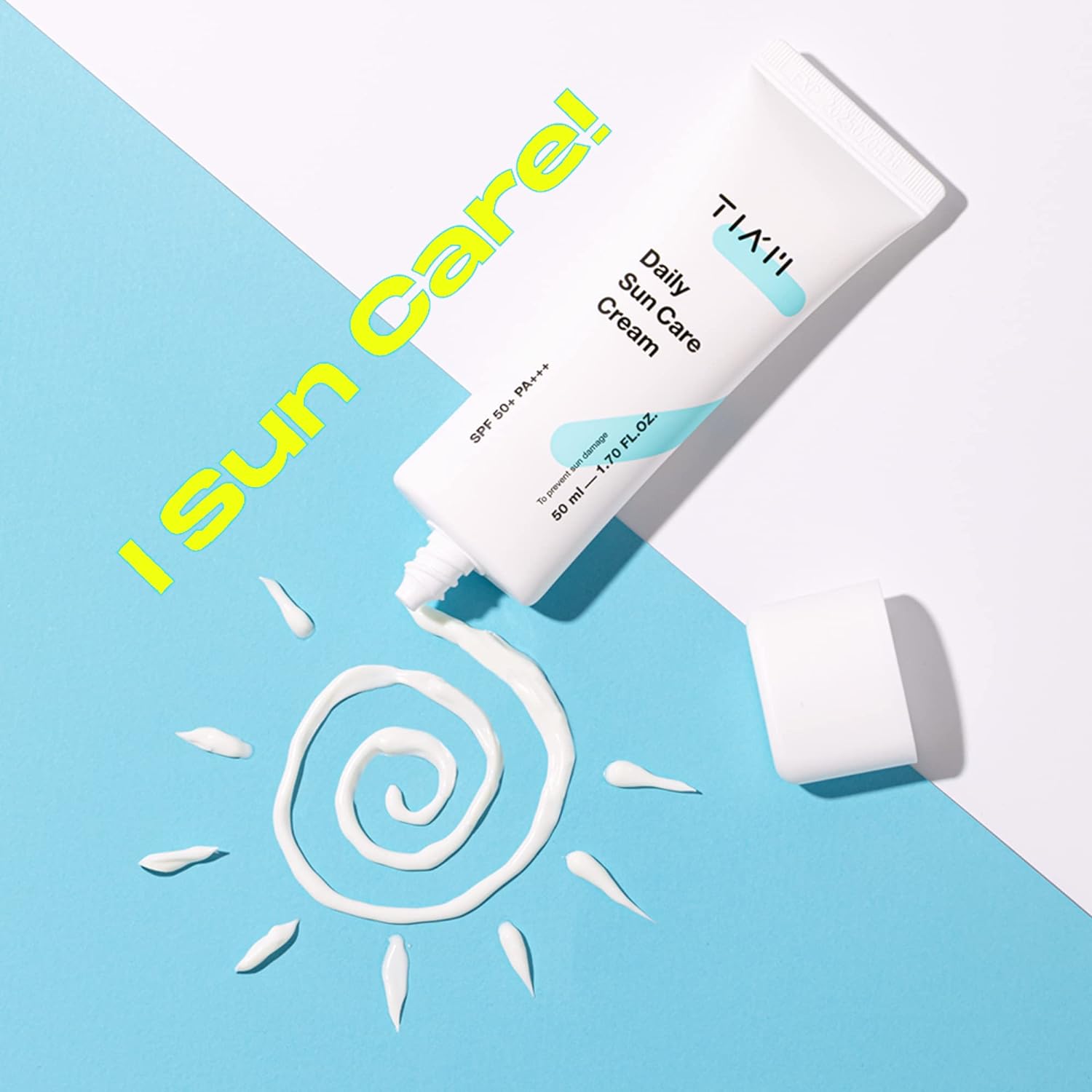 [ TIAM ] Daily Sun Care Cream SPF 50+ PA++++ 50ml / 1.70 fl.oz.