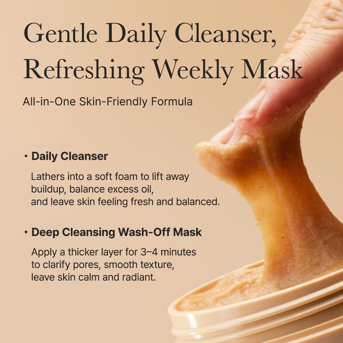 [ Arencia ] Calendula Rice Mochi Fresh Cleanser 120g / 4.23oz