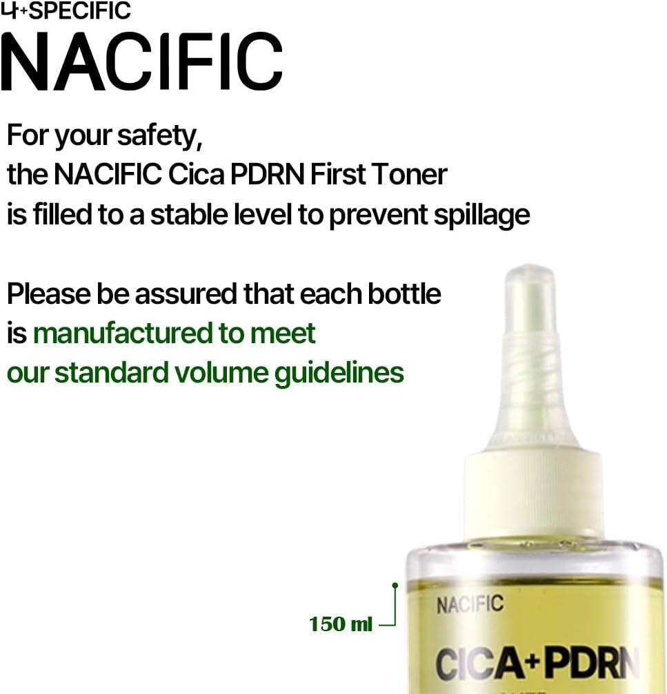 [ NACIFIC ]CICA PDRN First Toner 5.07 fl oz 150ml - KosBeauty