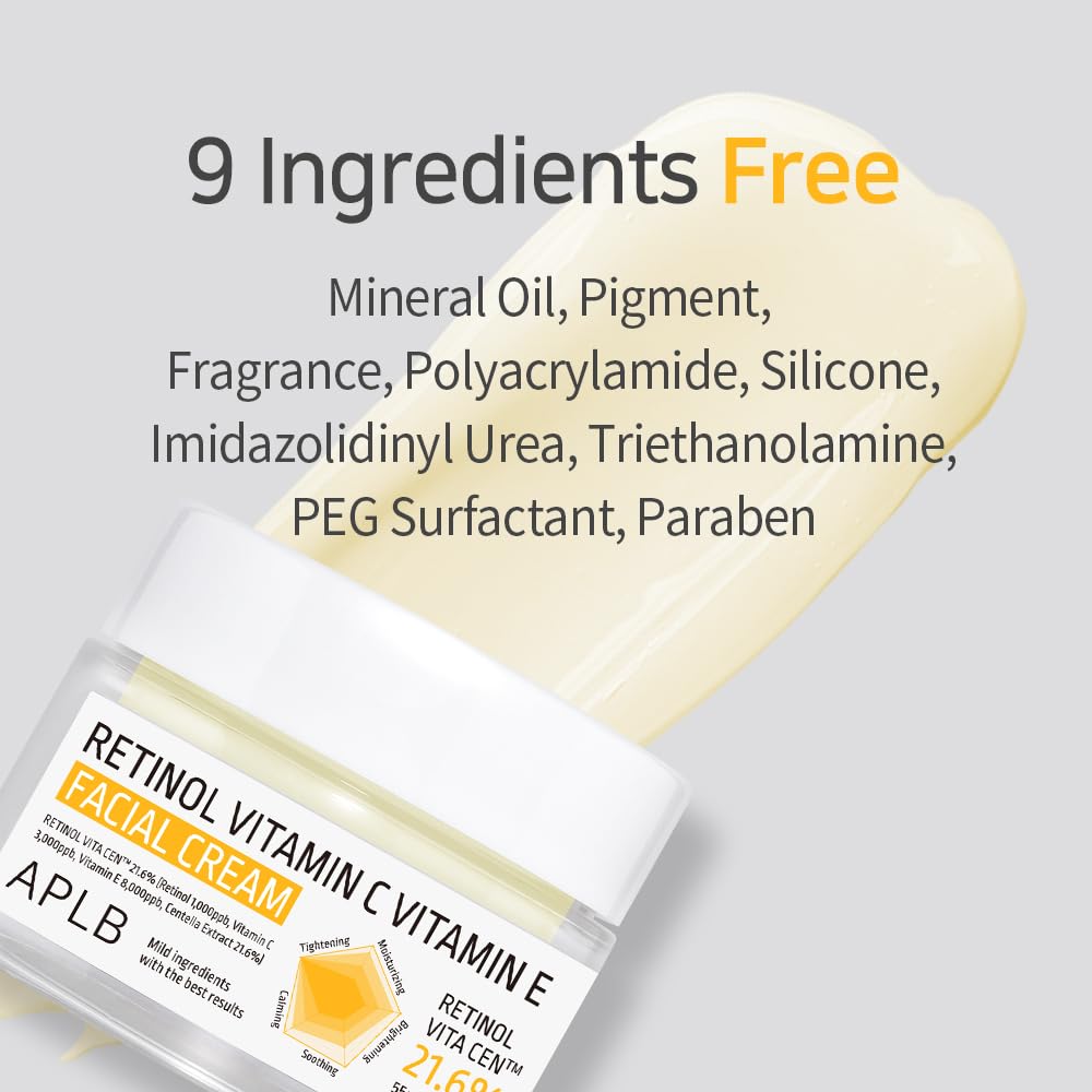 [ APLB ] Retinol Vitamin C Vitamin E Facial Cream 55ml / 1.86 fl.oz.