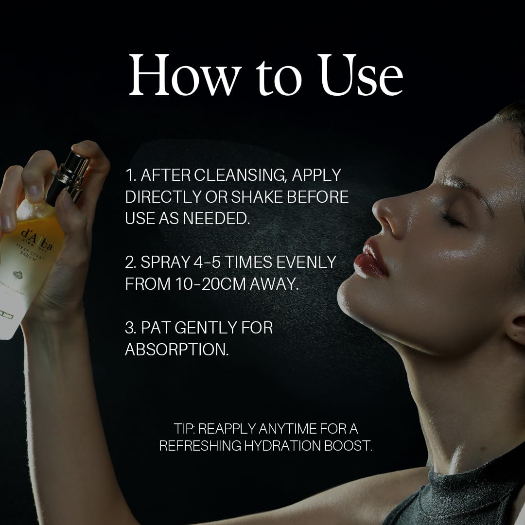 [ d'alba ] White Truffle First Spray Serum 50ml/1.69 fl.oz - KosBeauty