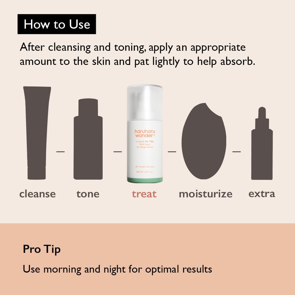 [ Haruharu ] Wonder Centella 4% TXA Dark Spot Go Away Serum 30ml / 1.01 fl.oz