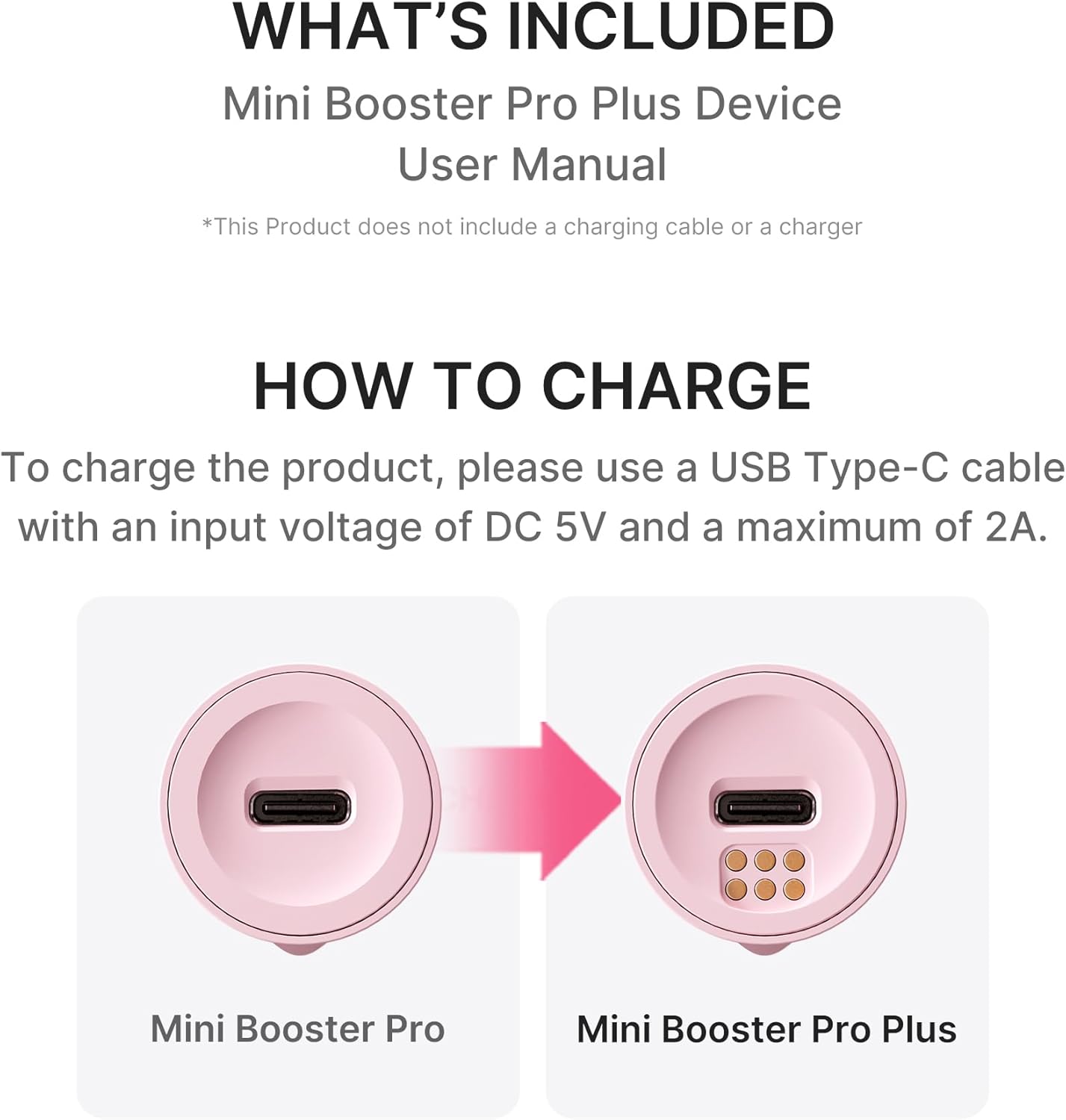 [ Medicube ] Age-R Booster Pro Mini Plus Pink - KosBeauty