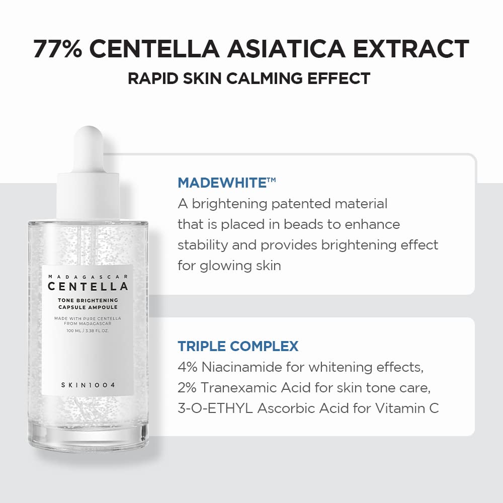 [ Skin1004 ] Madagascar Centella Tone Brightening Capsule Ampoule 100ml