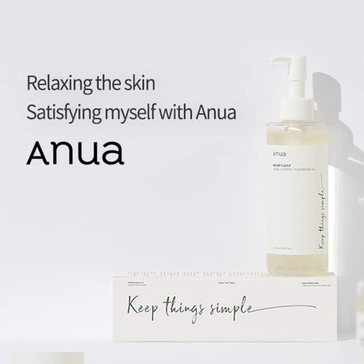 ANUA Heartleaf Quercetinol Pore Deep Cleansing Foam, 150 ml & Anua Heartleaf Pore Control Cleansing Oil 200ml