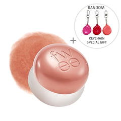 FWEE Lip&Cheek Blurry Pudding Pot (16colors) + RANDOM KEYCHAIN / Fingerlike Silicone Lip Brush