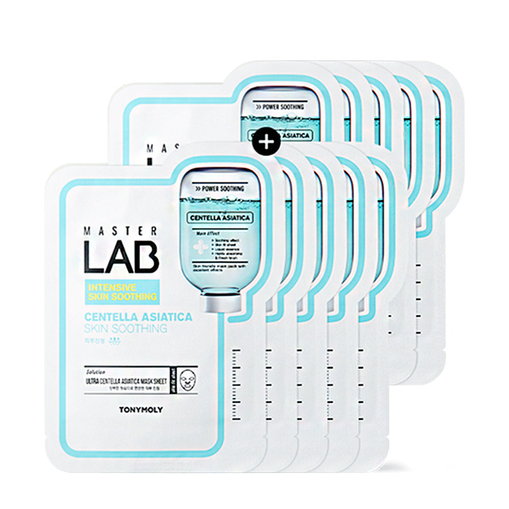 TONYMOLY Master Lab Centella Asiatica Mask 10 Sheets