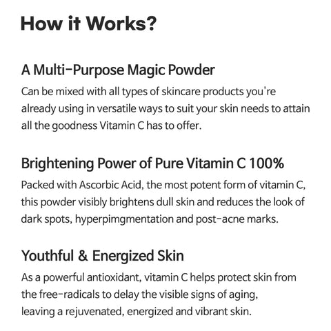 TIAM Vitamin Blending Powder, Vitamin Powder 10g / 0.35 oz.