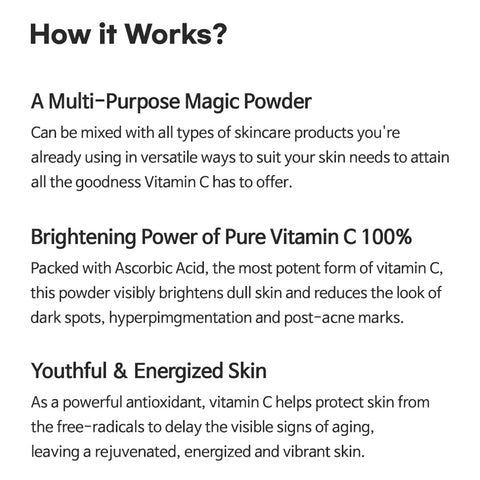 TIAM Vitamin Blending Powder, Vitamin Powder 10g / 0.35 oz.