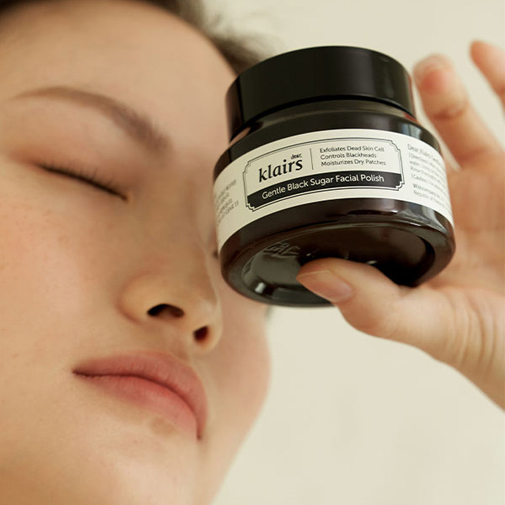 Dear, Klairs Gentle Black Sugar Facial Polish, 110g, 3.88 oz