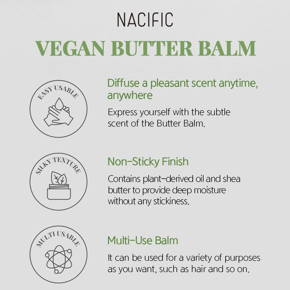 NACIFIC Stray Kid's Little Forest Vegan Butter Balm 8 Pieces Set