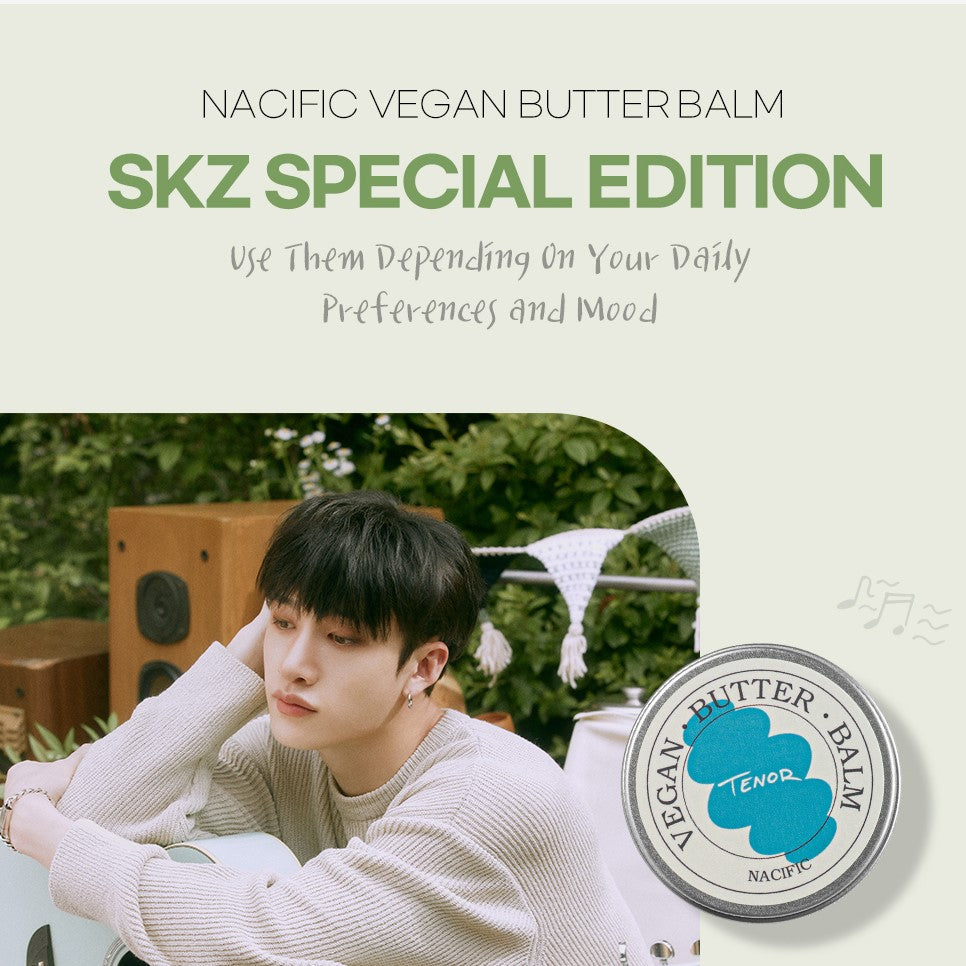 NACIFIC Stray Kid's Little Forest Vegan Butter Balm 8 Pieces Set