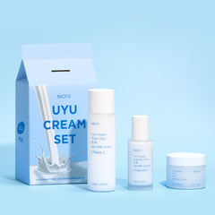 [ NACIFIC ] x ATEEZ Uyu Cream 6-Piece Skincare Set, with 8 PCS Photo Cards, 4-cut photobooth