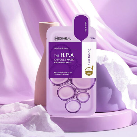 [ MEDIHEAL ] The H.P.A Glowing Ampoule Mask 10pcs