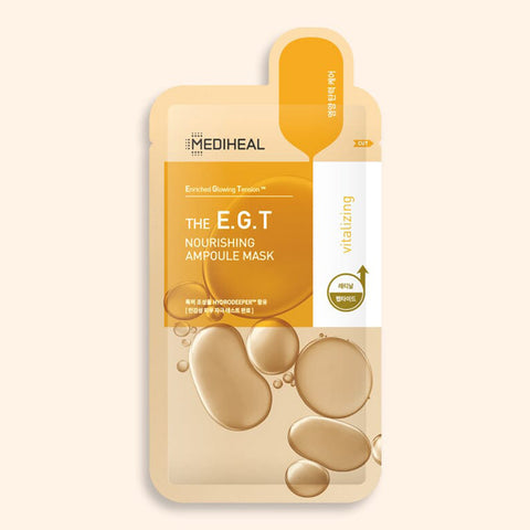 [ MEDIHEAL ] The E.G.T Nourishing Ampoule Mask 10-PACK