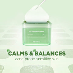 Mediheal Teatree Duo (Teatree Trouble Pad + Derma Modeling Pack Teatree Calming)