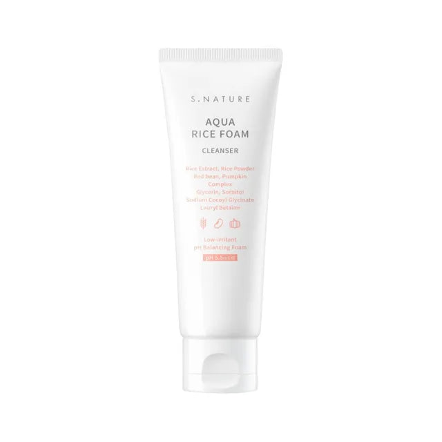 S Nature Aqua Rice Roal Cleanser 80ml
