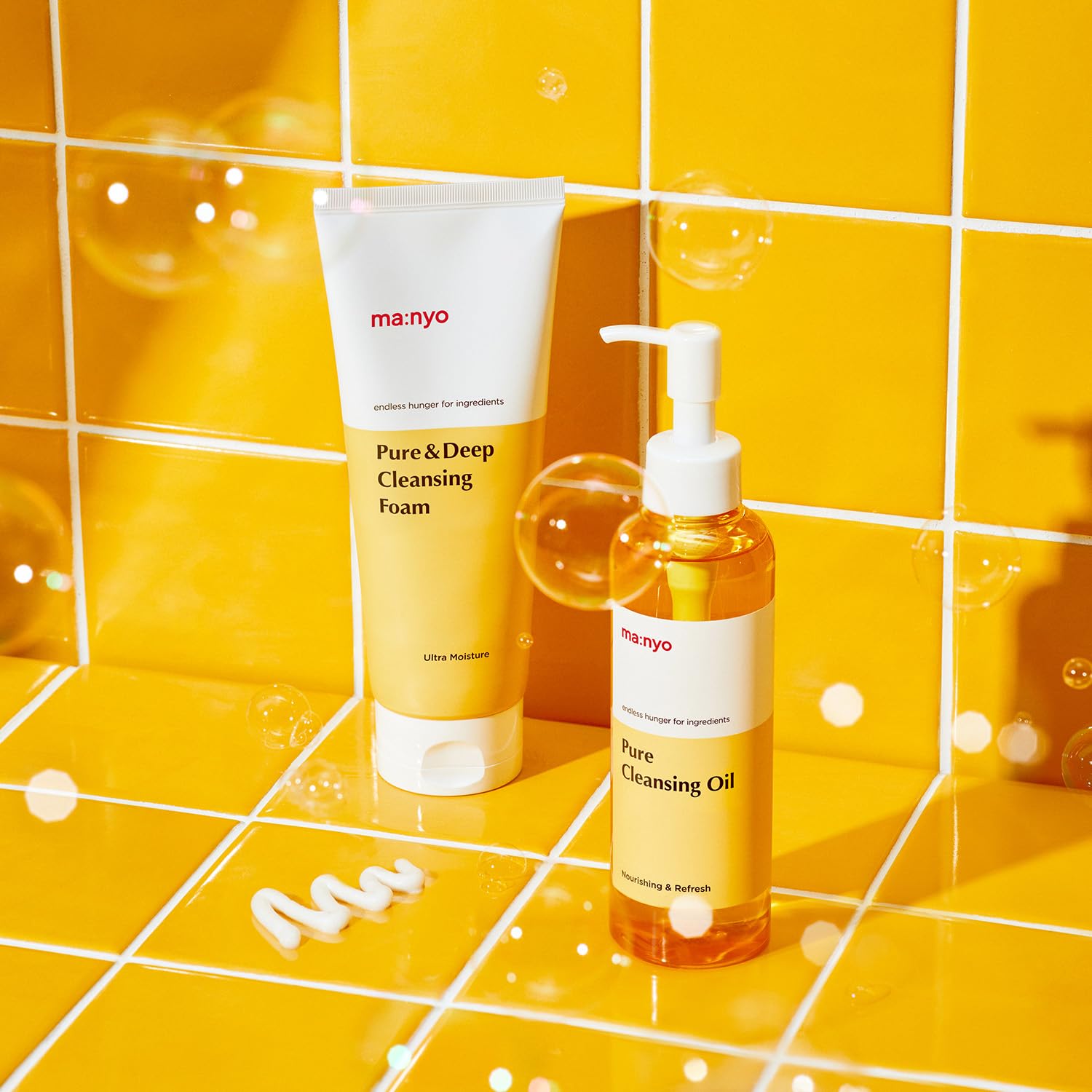 [ MA:NYO FACTORY ] Pure Cleansing Duo (Cleansing Oil 200ml + Cleansing Foam 200ml)