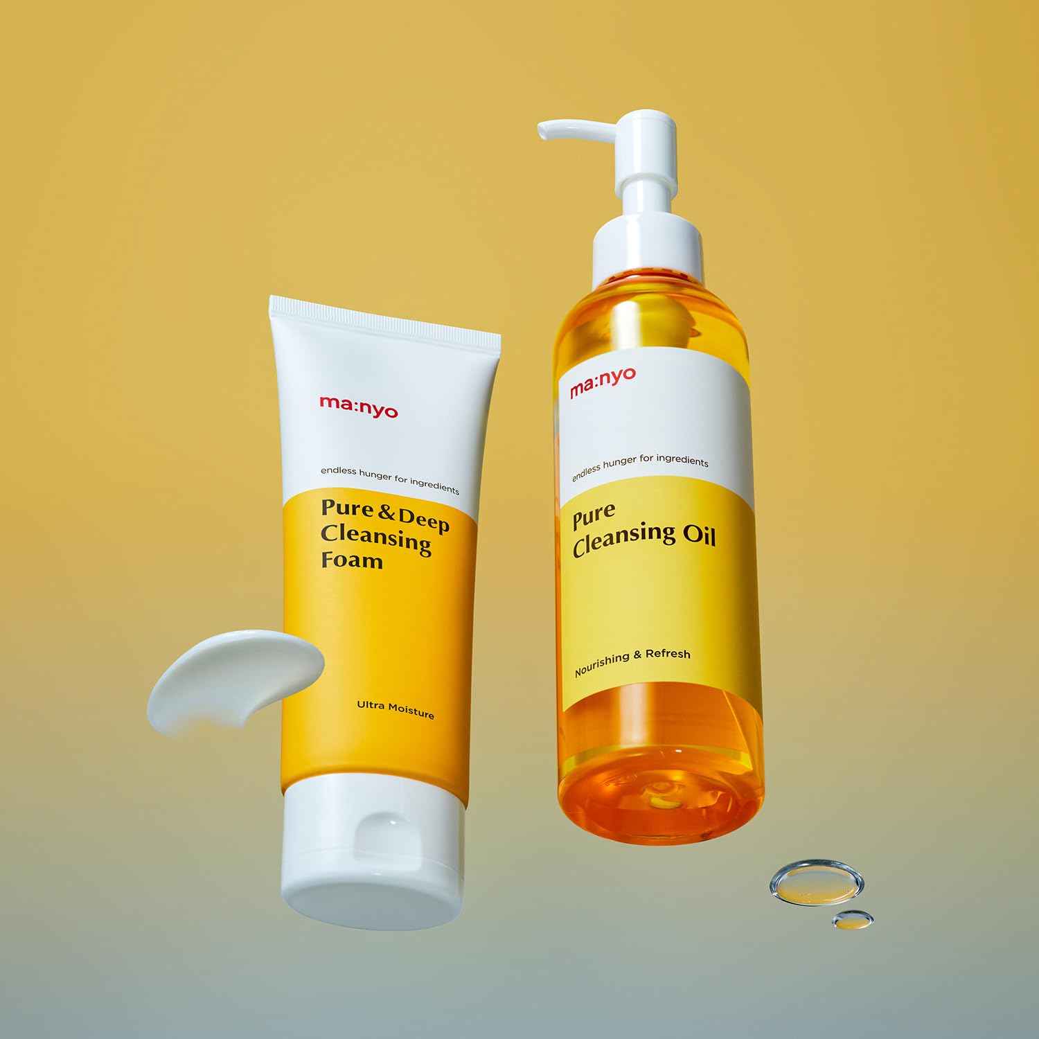 [ MA:NYO FACTORY ] Pure Cleansing Duo (Cleansing Oil 200ml + Cleansing Foam 200ml)