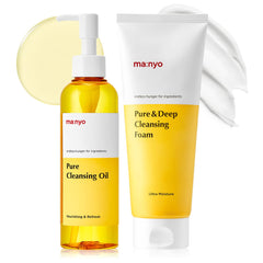[ MA:NYO FACTORY ] Pure Cleansing Duo (Cleansing Oil 200ml + Cleansing Foam 200ml)