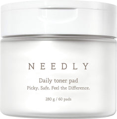 NEEDLY Daily Toner Pad, 280g/9.87 oz/60 pads