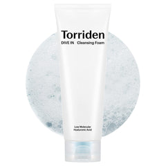 Torriden DIVE-IN Low Molecular Hyaluronic Acid Cleansing Foam