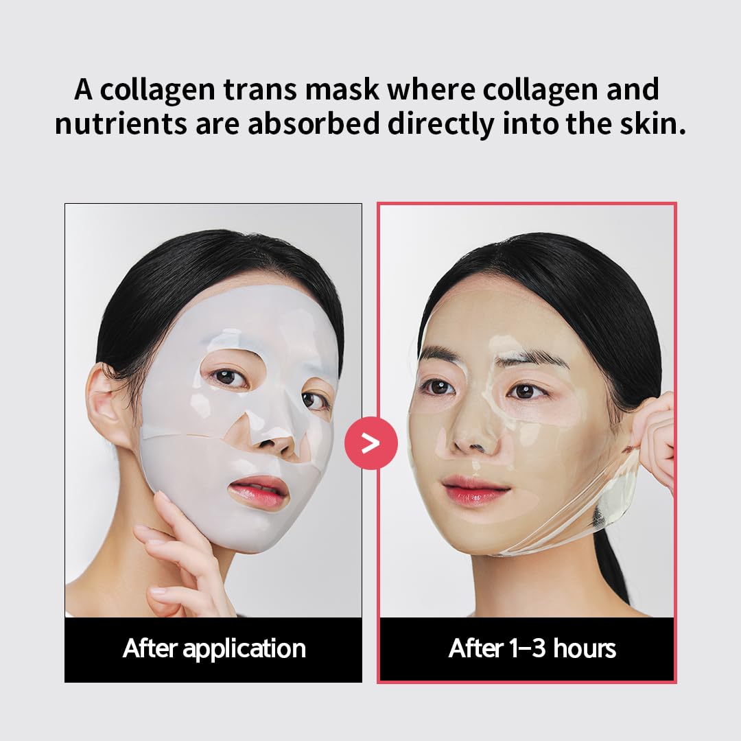 [ NACIFIC ] Green Tea Cica Collagen Gel Mask 35g /  oz. X 4ea