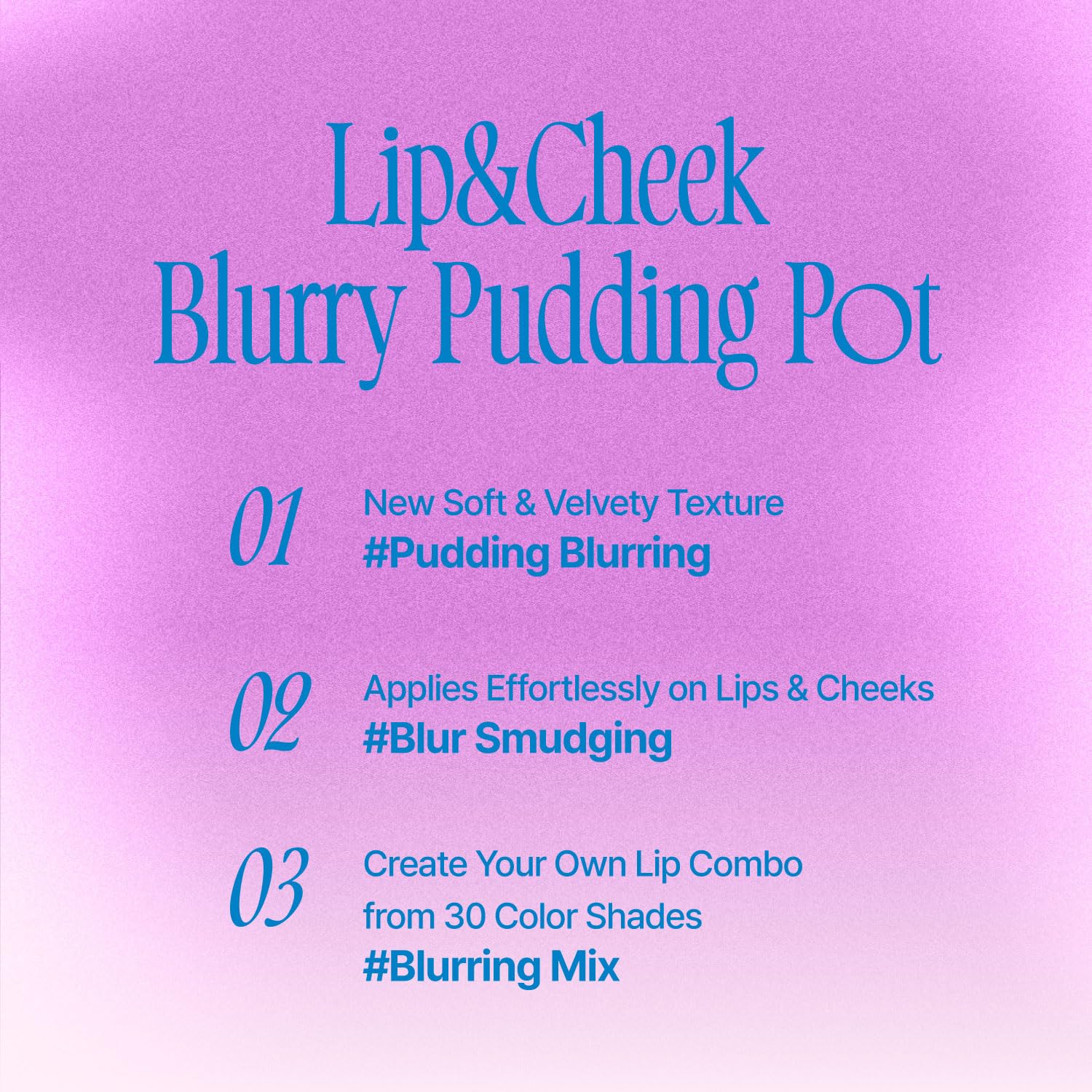 FWEE Lip&Cheek Blurry Pudding Pot (16colors) + RANDOM KEYCHAIN / Fingerlike Silicone Lip Brush