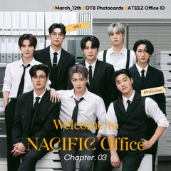 [ NACIFIC ] X ATEEZ Chapter.03 Welcome to Nacific Office (Pink AhaBha Premium set)