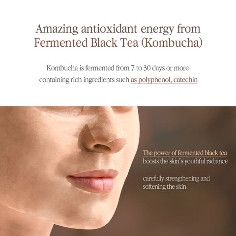 [ Pyunkang Yul ] Black Tea Revitalizing Beauty Mask Pack, 10EA x 25ml, 0.85 fl. oz.