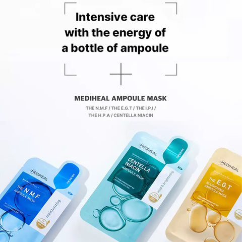 [ MEDIHEAL ] Centella Niacin Ampoule Mask 10pcs