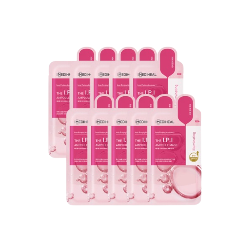 [ MEDIHEAL ] The I.P.I Brightening Ampoule Mask 10-PACK