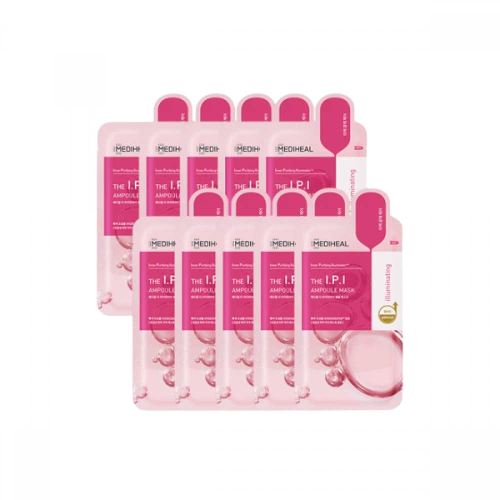 MEDIHEAL The I.P.I Brightening Ampoule Mask 10-PACK