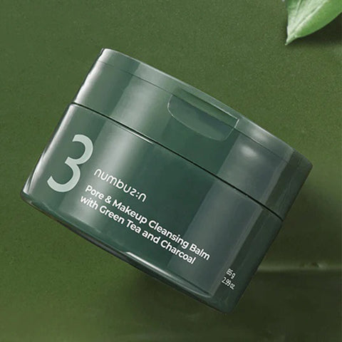 numbuz:n No.3 Pore&Makeup Cleansing Balm with Green Tea and Charcoal 85ml/ 2.99 oz.