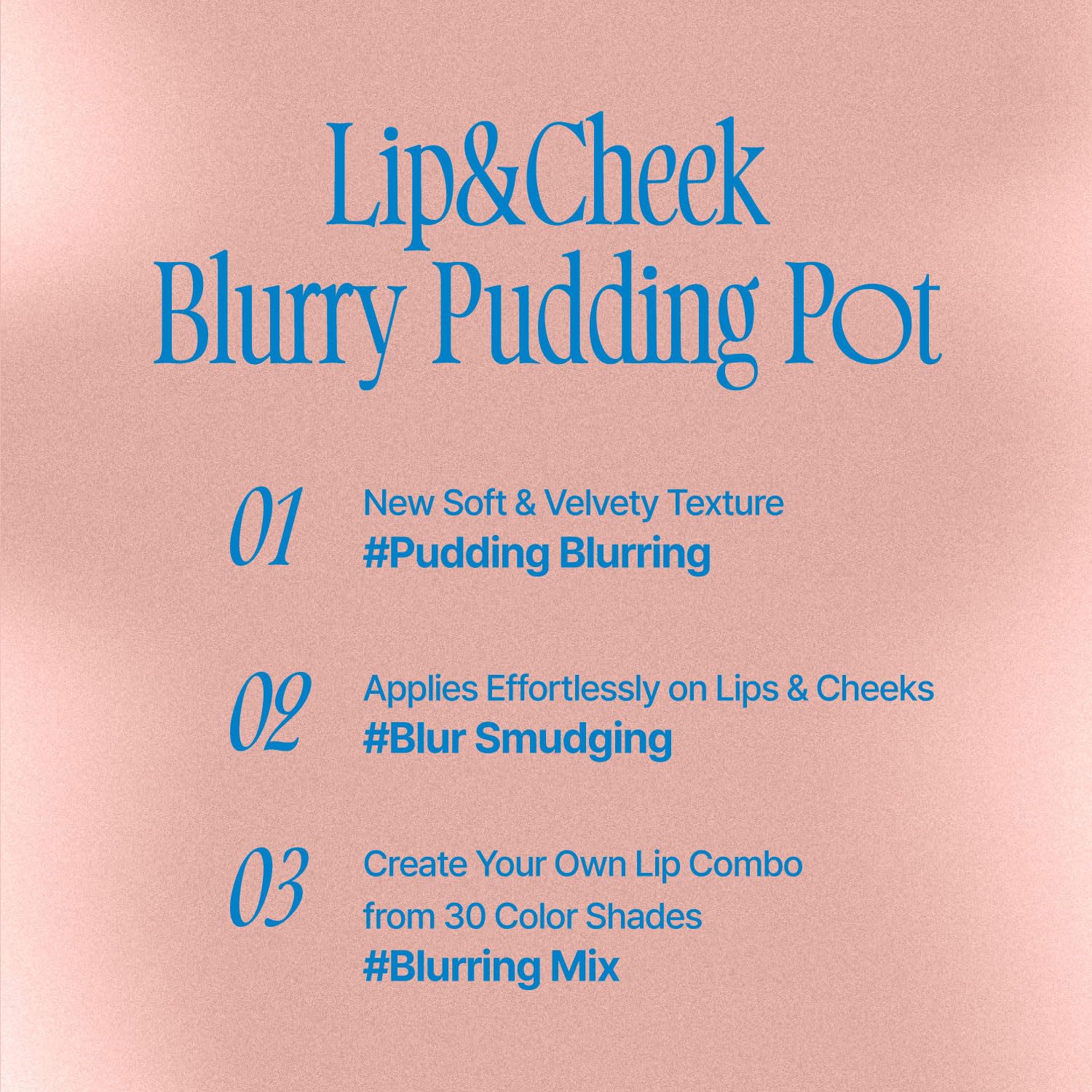 FWEE Lip&Cheek Blurry Pudding Pot (16colors) + RANDOM KEYCHAIN / Fingerlike Silicone Lip Brush