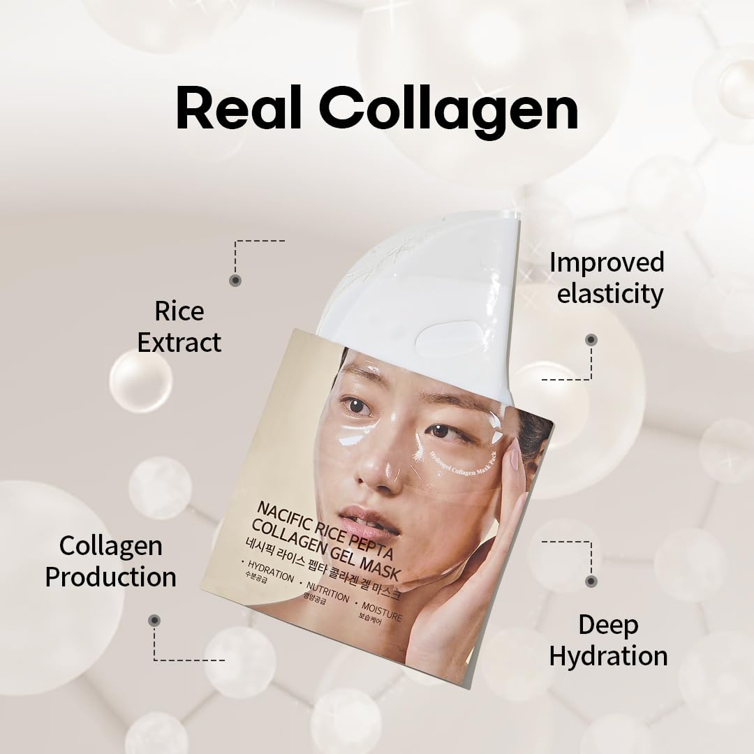 [ NACIFIC ] Rice Pepta Collagen Gel 35g /  oz. X 4ea