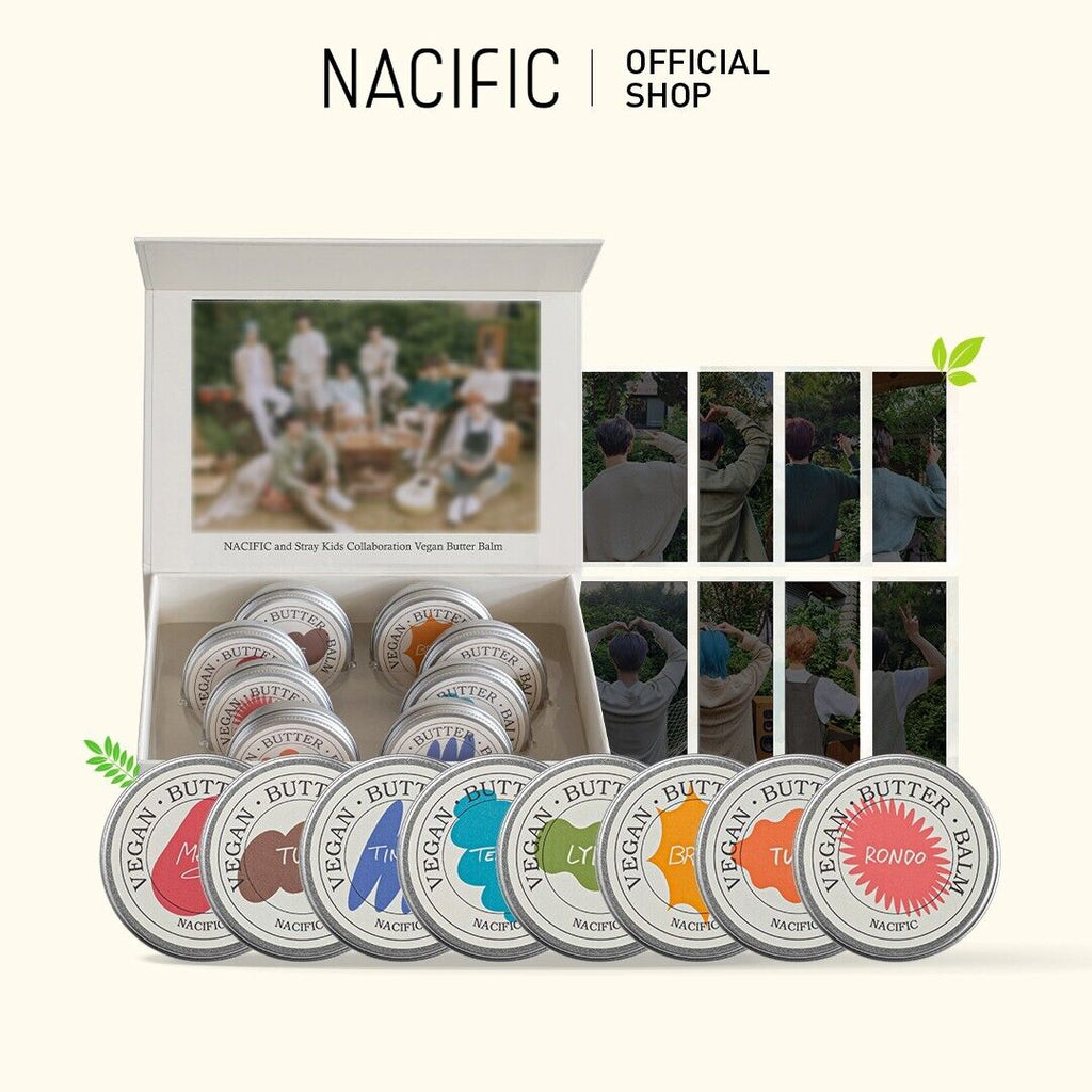 NACIFIC Stray Kid's Little Forest Vegan Butter Balm 8 Pieces Set